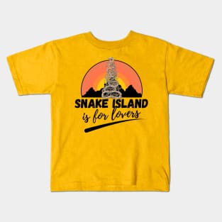 Snake Island Tourism Board Kids T-Shirt